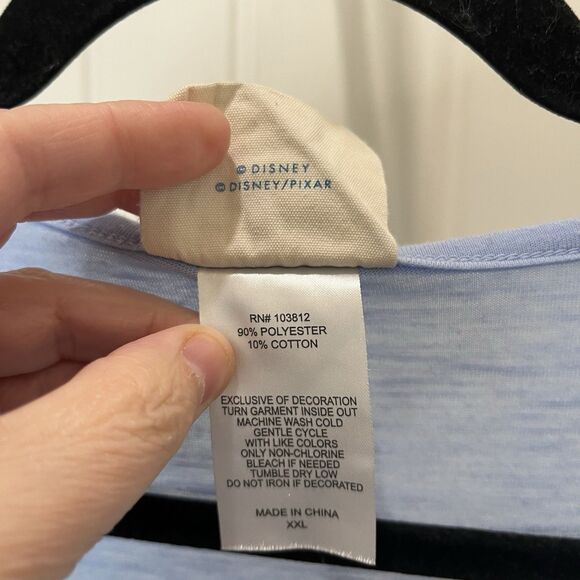 Disney Off to Sleep We Go Munki Munki Nite Nite Kermit the Frog PJ Top Size XXL - Picture 6 of 9